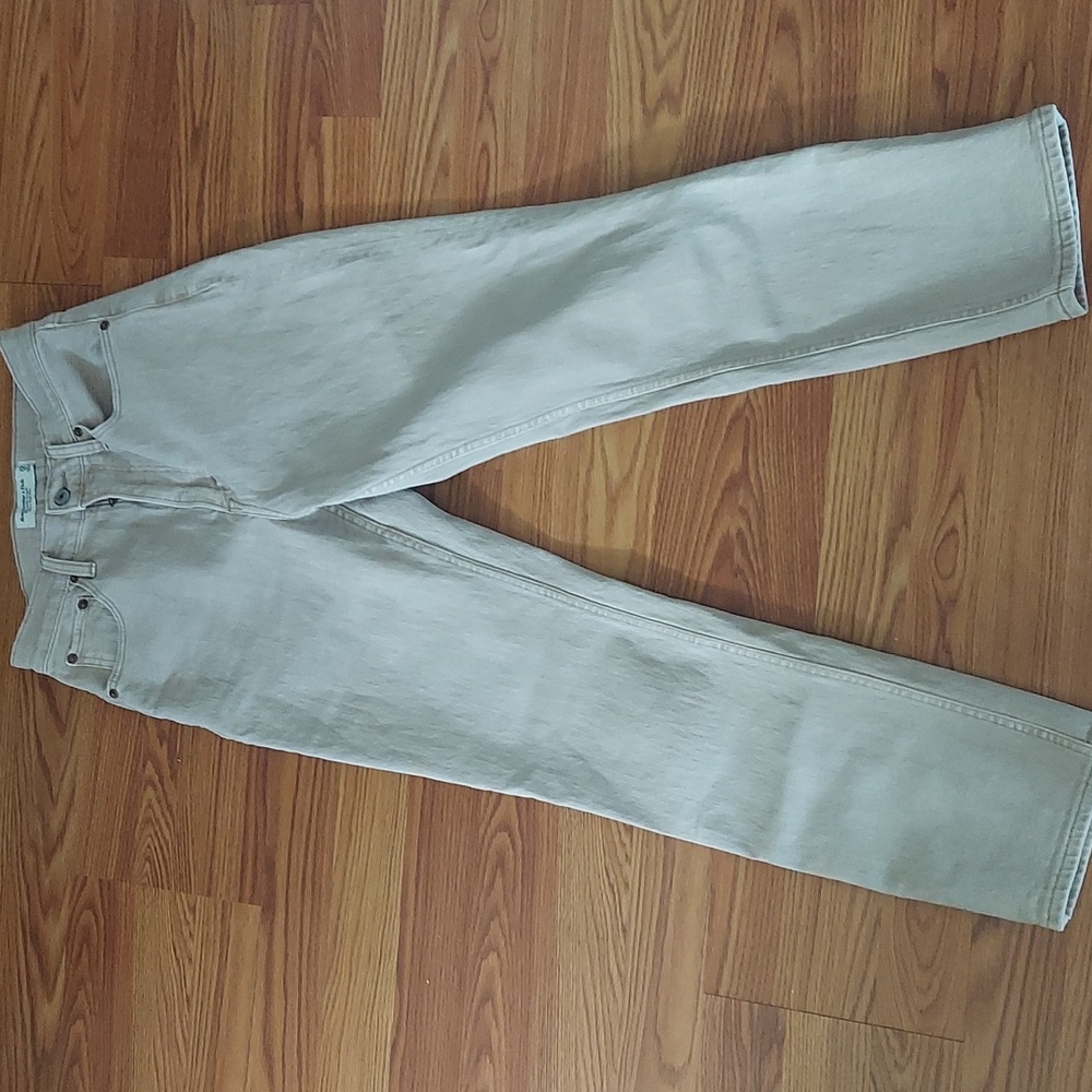 Abercrombie Curve Love the Ankle Straight Jean